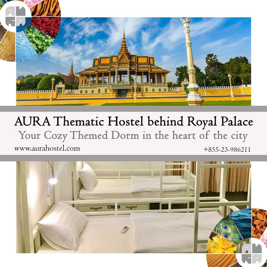 Aura Thematic Hostel Phnom Penh Exterior foto